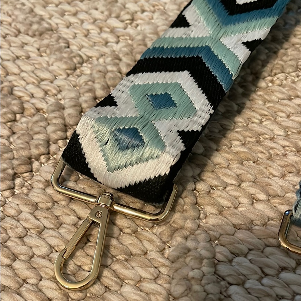 Geometric Patterned Bag Strap - image 3